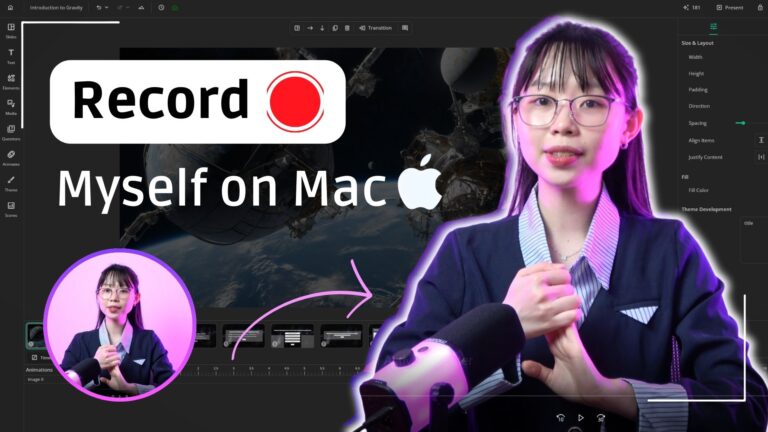 How to record myself on Mac