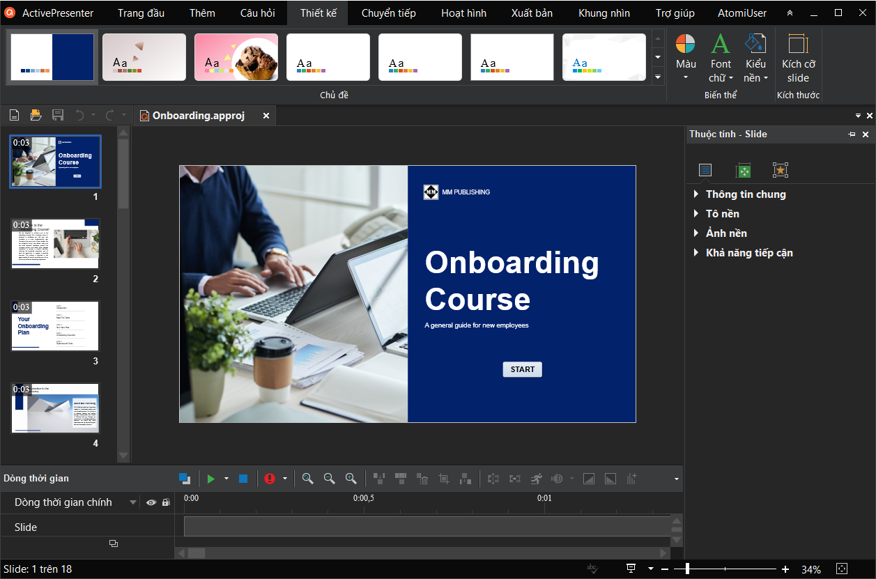 công cụ thiết kế eLearning cho doanh nghiệp