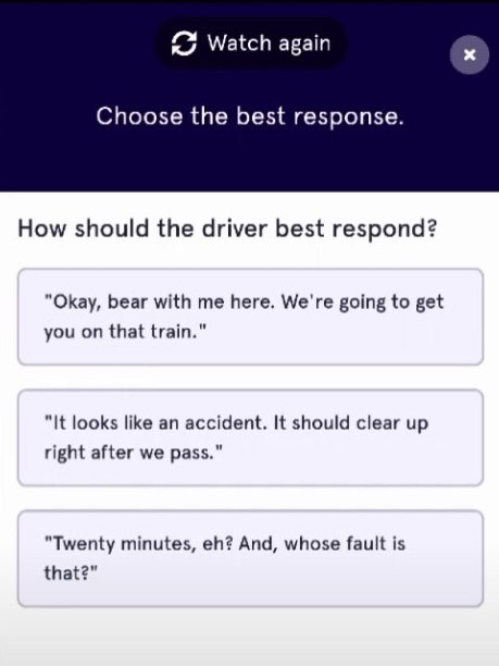 uber remote training deescalation