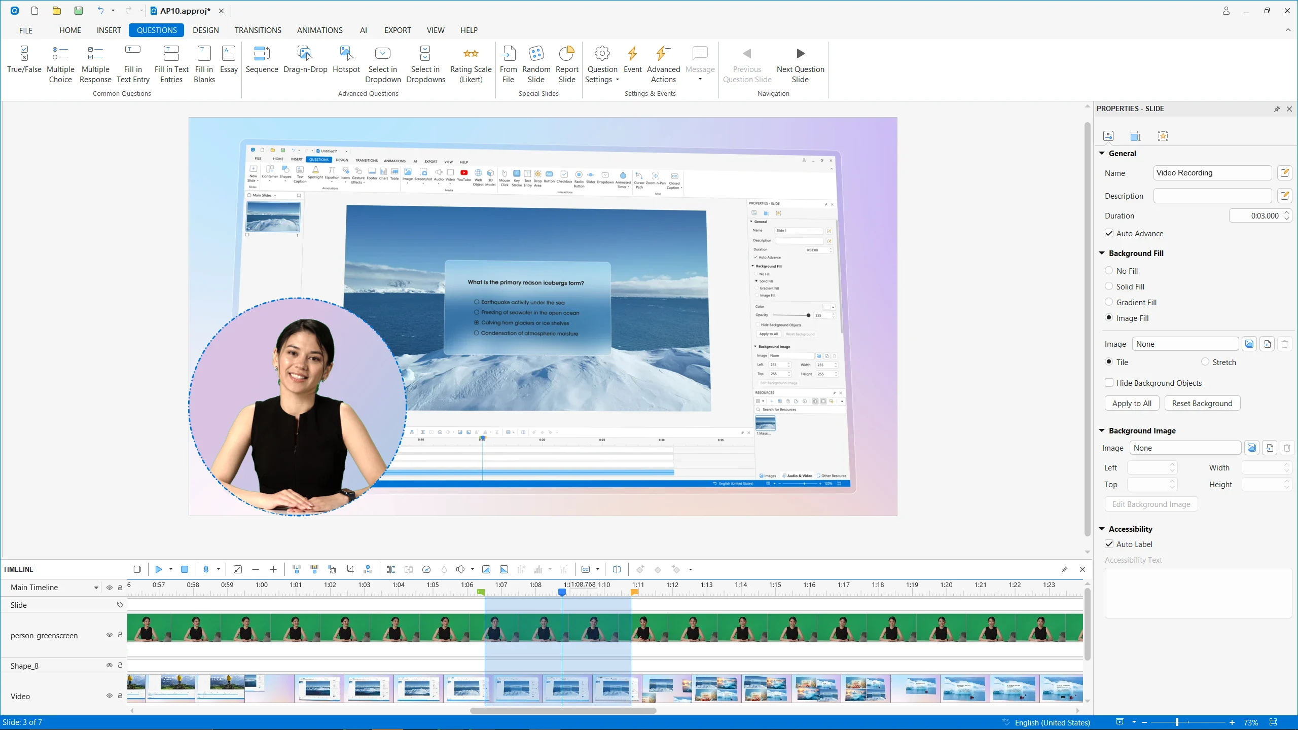 Screencast Recording ActivePresenter 10