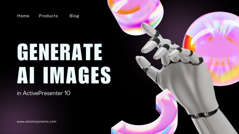 How to Generate AI Images - ActivePresenter 10