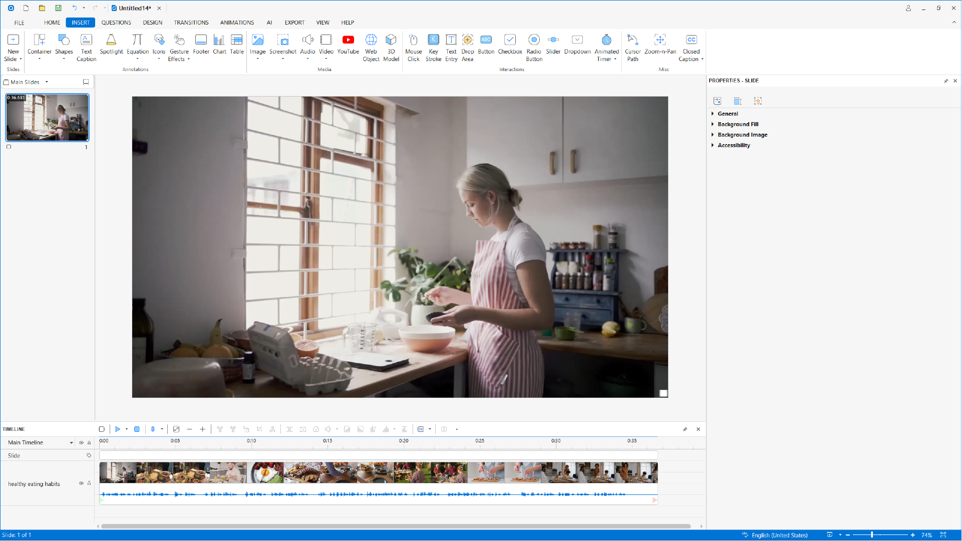 interactive video quiz