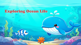 Blue Colorful Sea Presentation