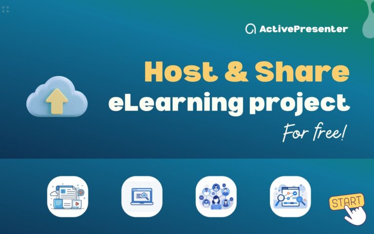 host & share eLearning project
