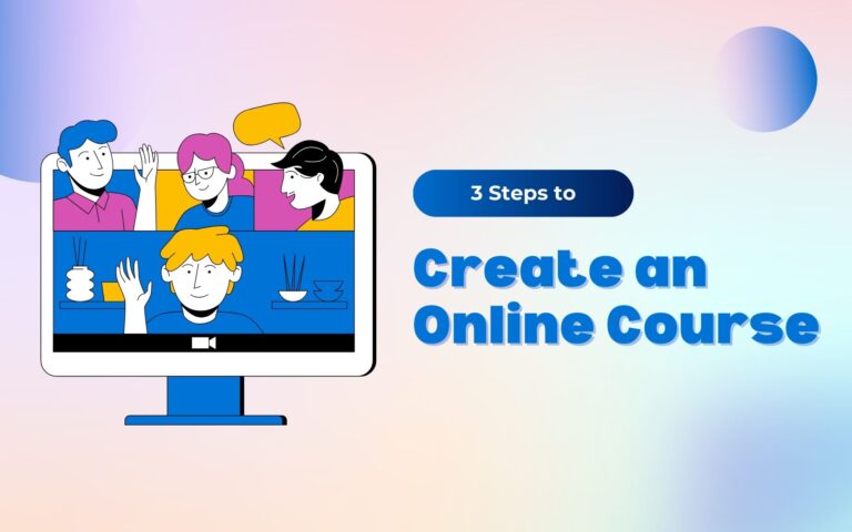 Create an online course