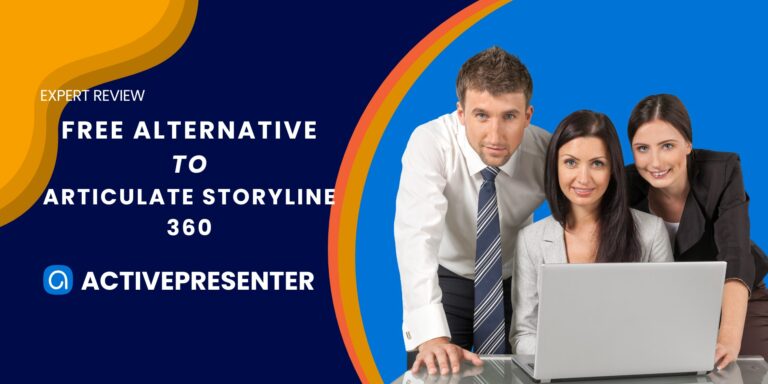 Free alternative to Articulate Storyline 360: ActivePresenter