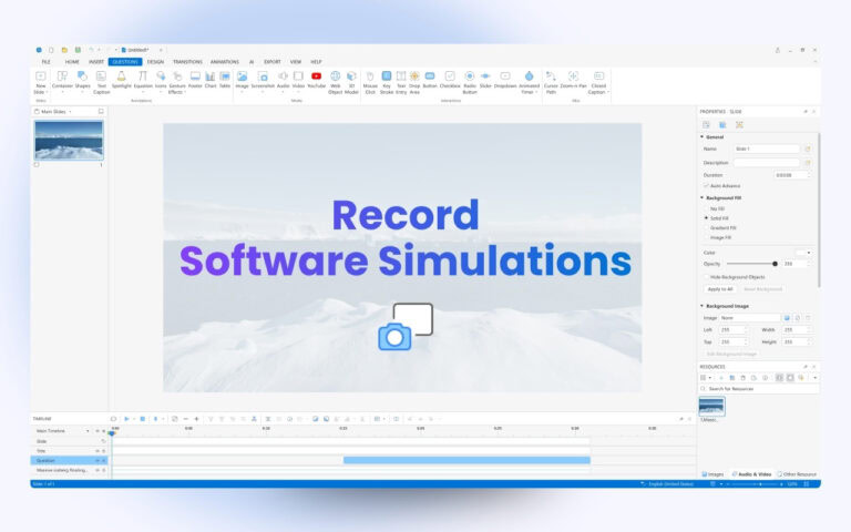 record software simulations