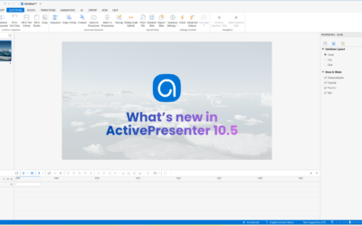 What’s New in ActivePresenter 10.5: Smarter AI, Enhanced Interactivity & Design Efficiency