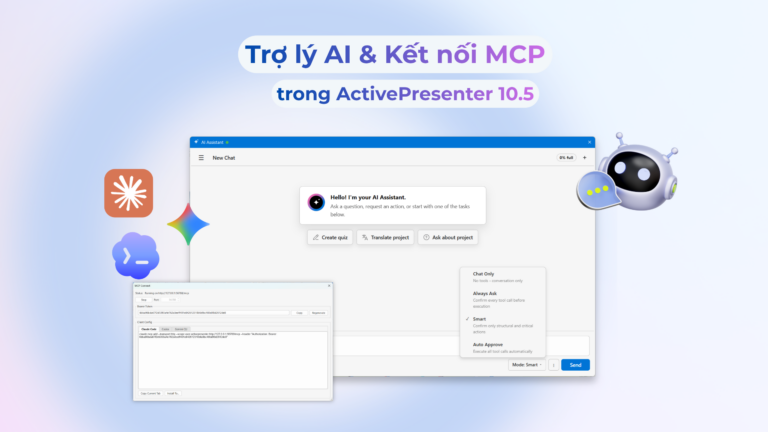 trợ lý ai trong activepresenter 10.5