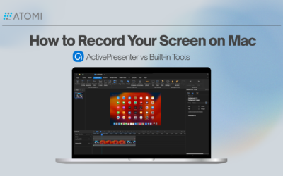 How to Record Your Screen on Mac (macOS 26): ActivePresenter vs Built-in Tools