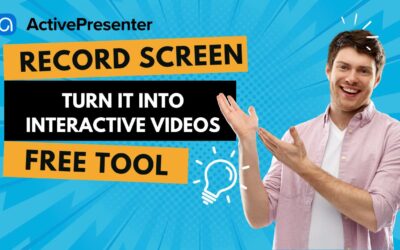 How to Record PC Screen with Audio and Turn It Into Interactive Videos